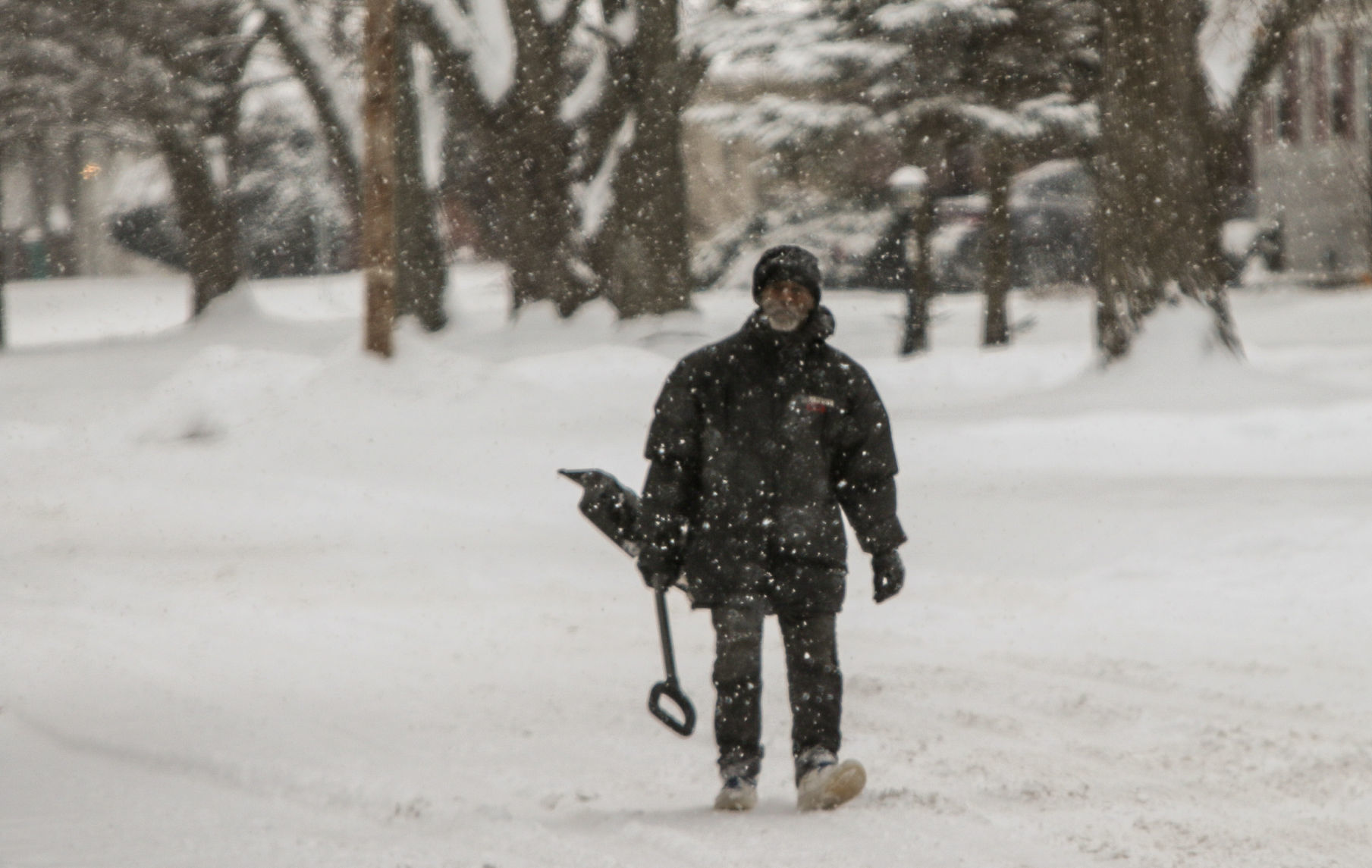 Shoveling